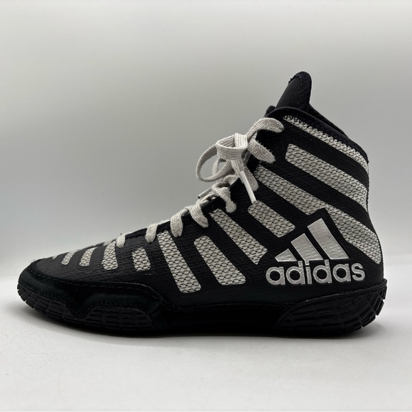 adidas Other - adidas Adizero Varner Wrestling Shoes FW1013 5.5 Black/Silver Men’s Lightweight